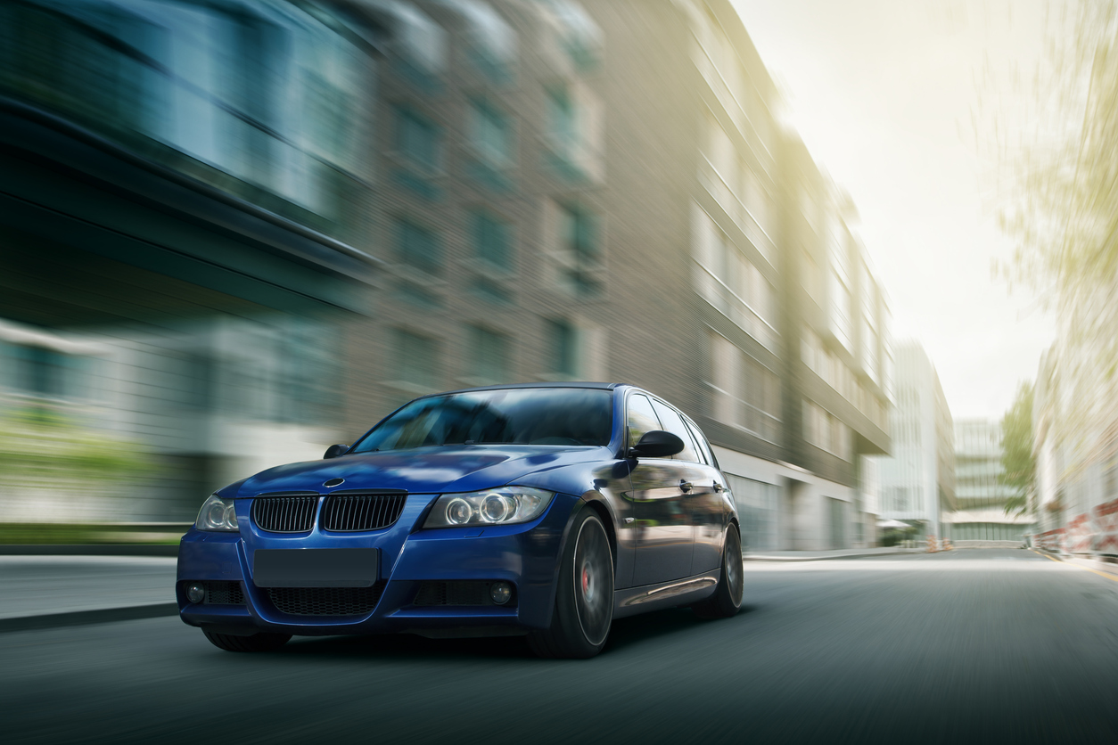 Self driving BMW