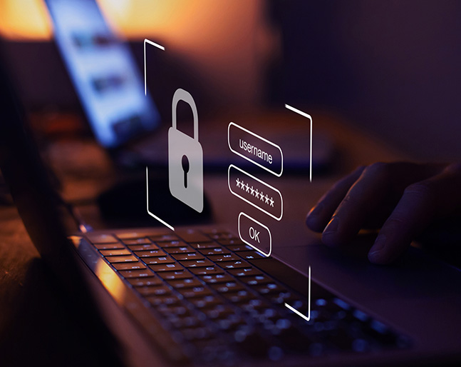 Security Login Laptop