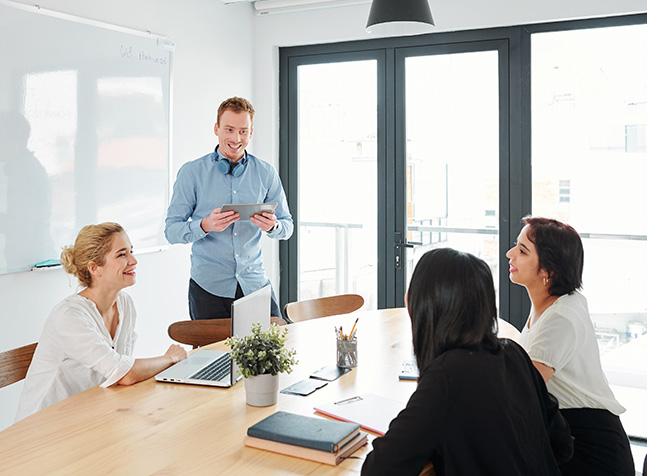office meeting